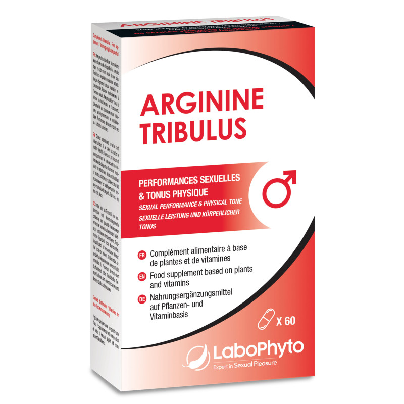 Arginine/Tribulus ( 60 gélules ) - Tonus & Virilité