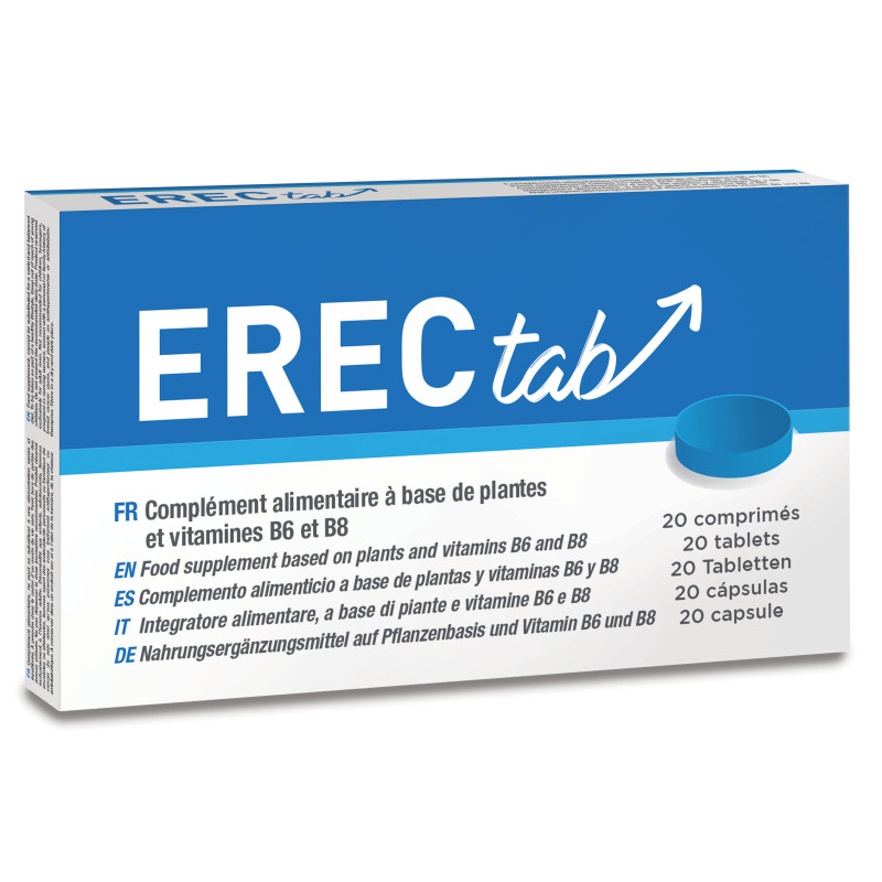 ErecTab Fast Acting (20 tablets) - Natural stimulants