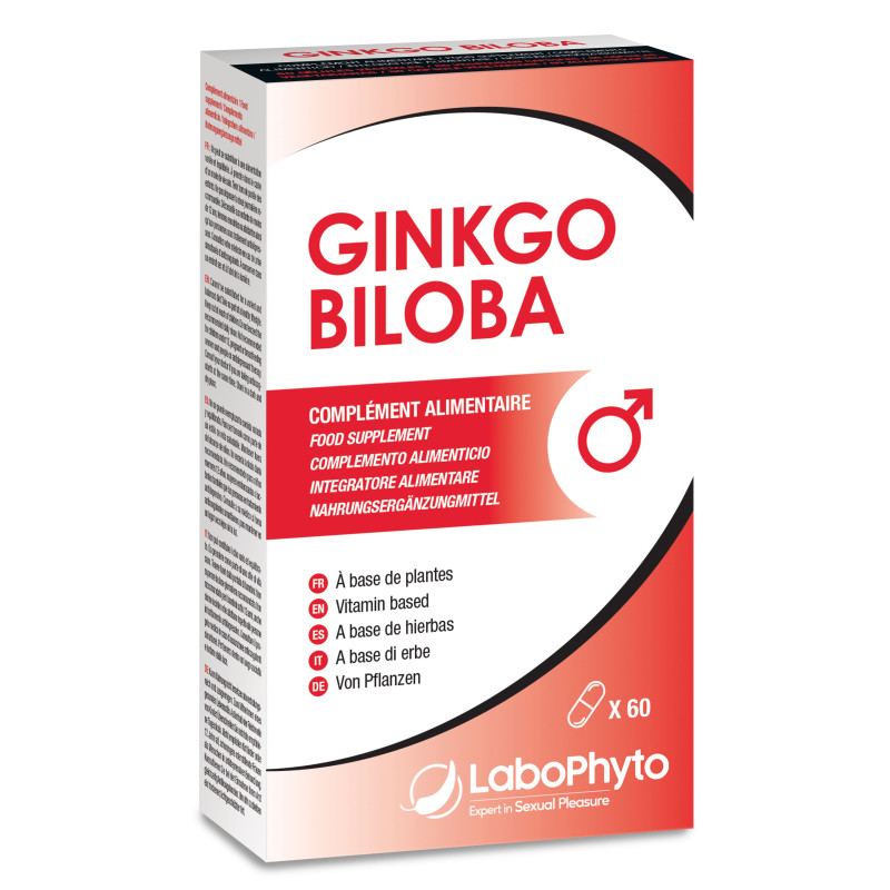Ginkgo Biloba (60 gélules) - Tonus & Virilité