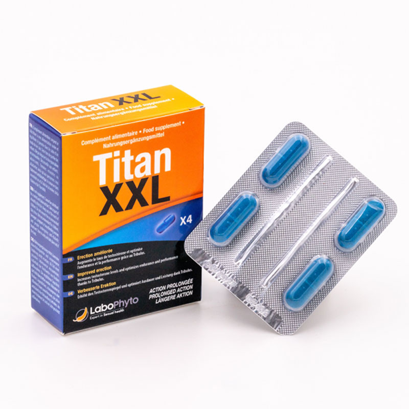 Titan XXL (4 comprimés) - Stimulant express