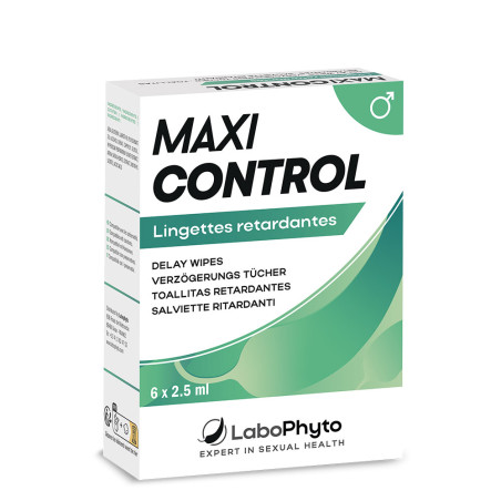 MaxiControl Delaying Wipes - Delays and endurance