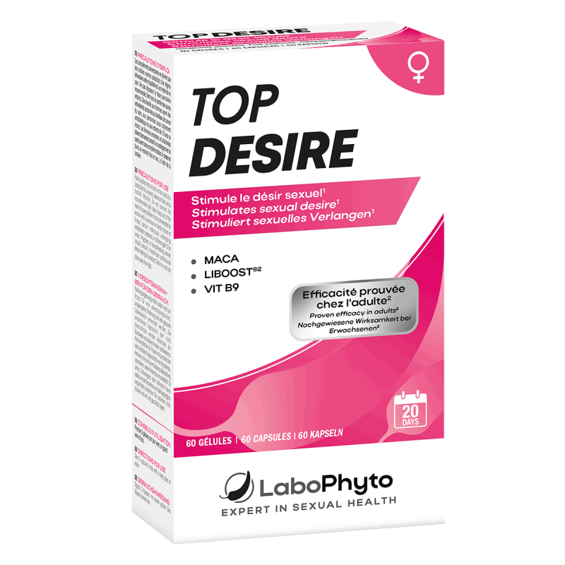 TopDesire (60 gélules) - Libido